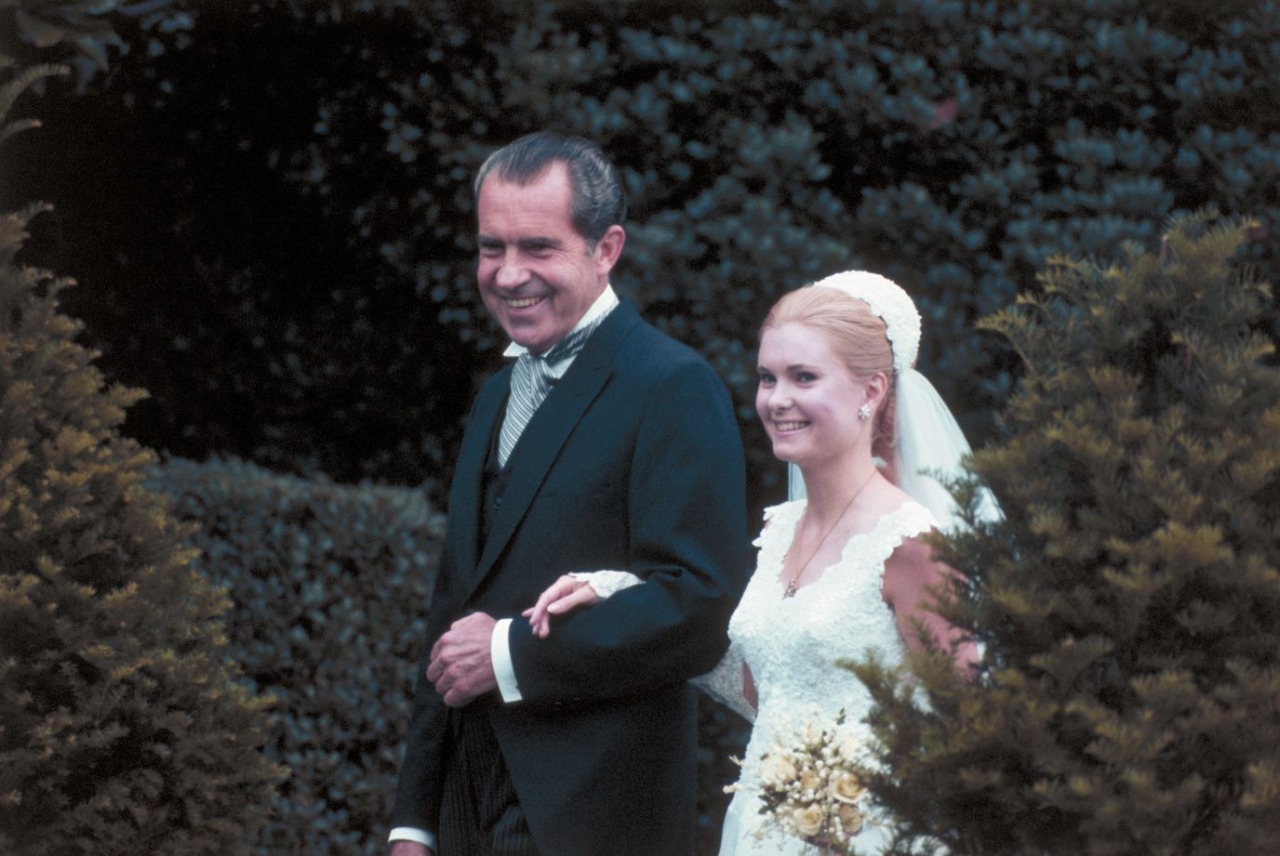 زفاف ابنة نيكسون عام 1971