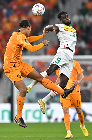 مباراة هولندا والسنغال