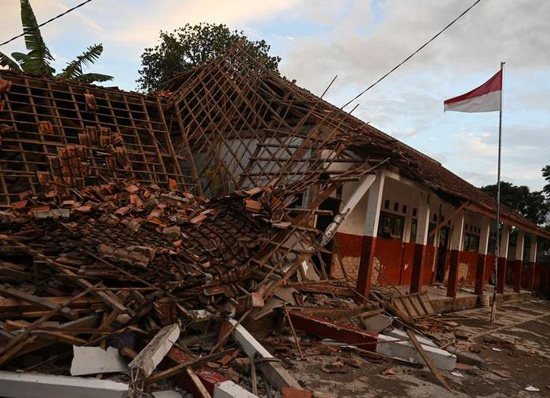 زلزال اندونيسيا المدمر
