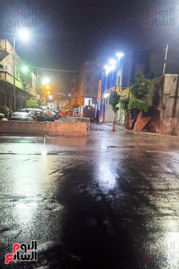 أمطار غزيرة تضرب الإسكندرية (5)