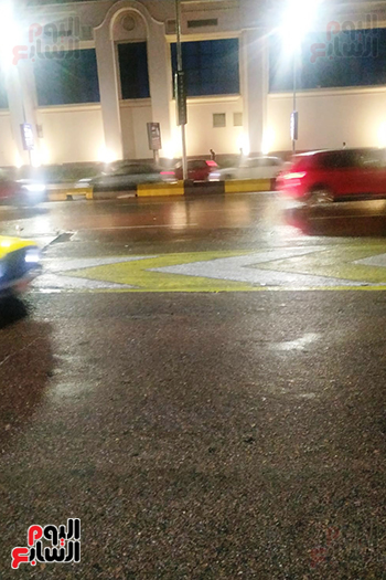 أمطار غزيرة تضرب الإسكندرية (2)