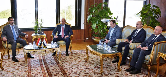 لقاء-وزير-الطيران-مع-وزير-النقل-العراقى
