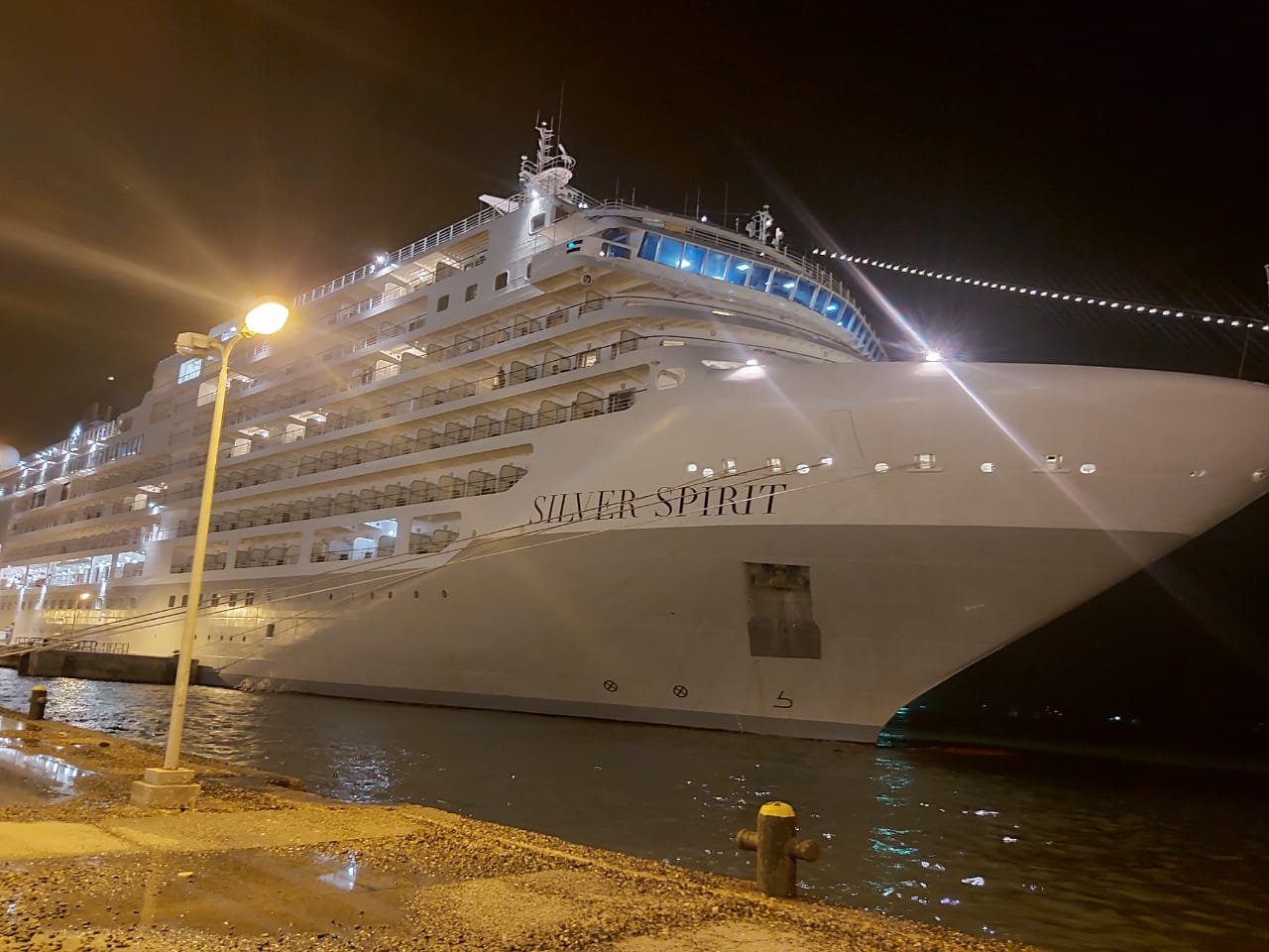 ميناء بورسعيد السياحي يستقبل أحدث وأكبر سفن عائلة سيلفر سي (1)