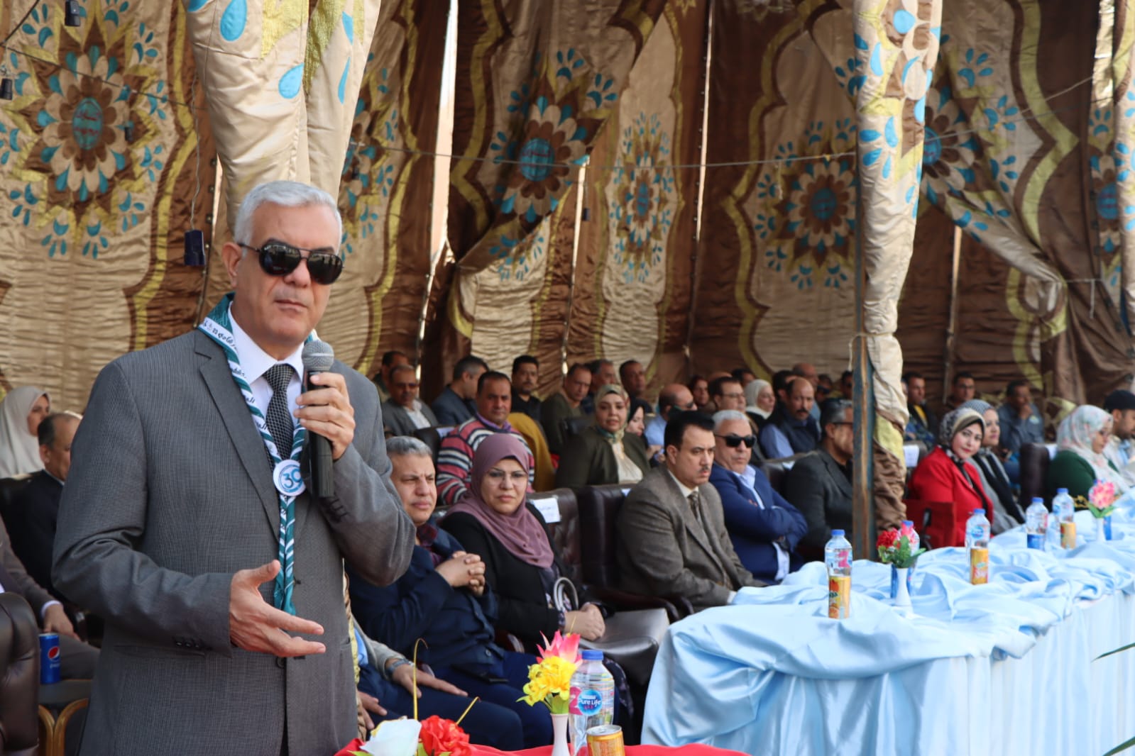 رئيس جامعة المنوفية يفتتح المهرجان الكشفى التاسع والثلاثين للجوالة (3)