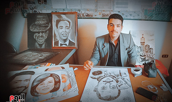 اسماه-بين--لوحاته