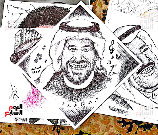 رسمه-لحسيني-الجاسمي-من-ابداع-اسامه-صديق