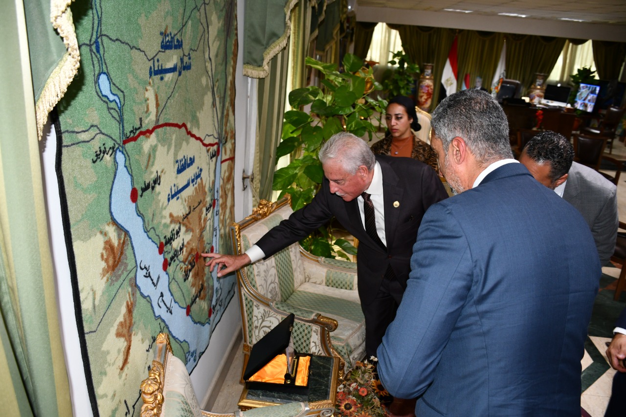 محافظ جنوب سيناء