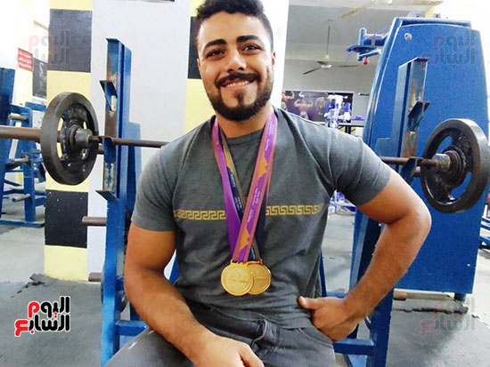 لاعب-منتخب-مصر-للبارالمبياد