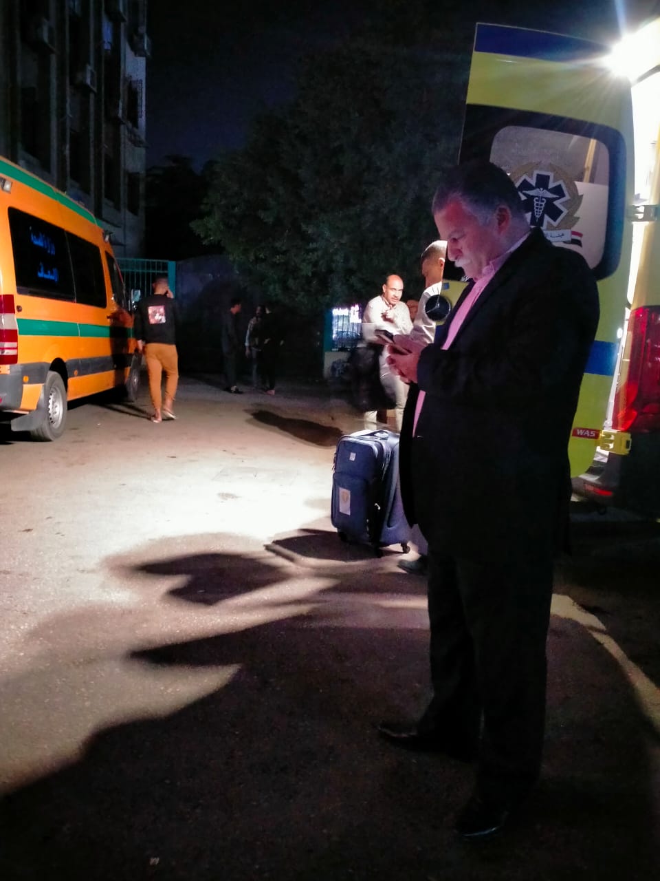 وكيل صحة سوهاج يتابع وصول المصابين للمستشفيات