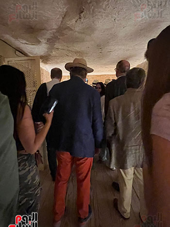 زيارة-زاهى-حواس-لمقبرة-توت-عنخ-أمون-(1)