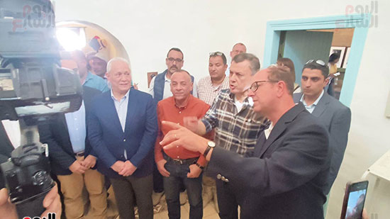 The Minister of Tourism and the Governor of Luxor inaugurated the Carter House restoration (10)