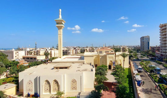قطار تطوير المساجد بالإسكندرية (2)