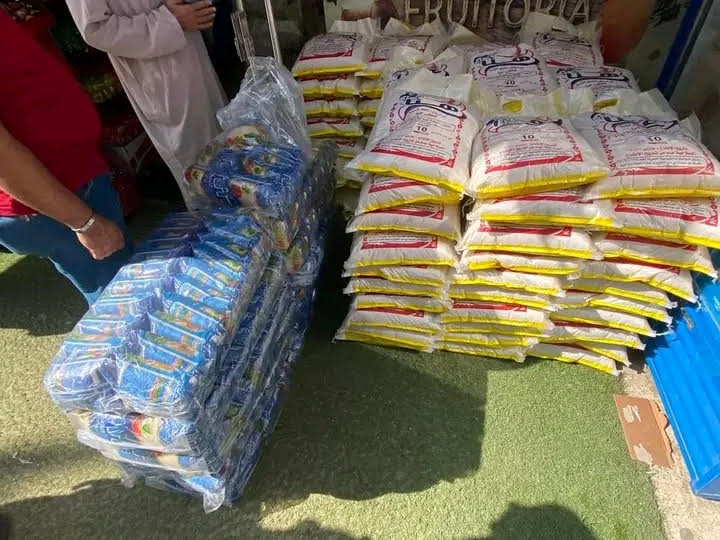توفير الأرز بأسواق مدينة بورفؤاد