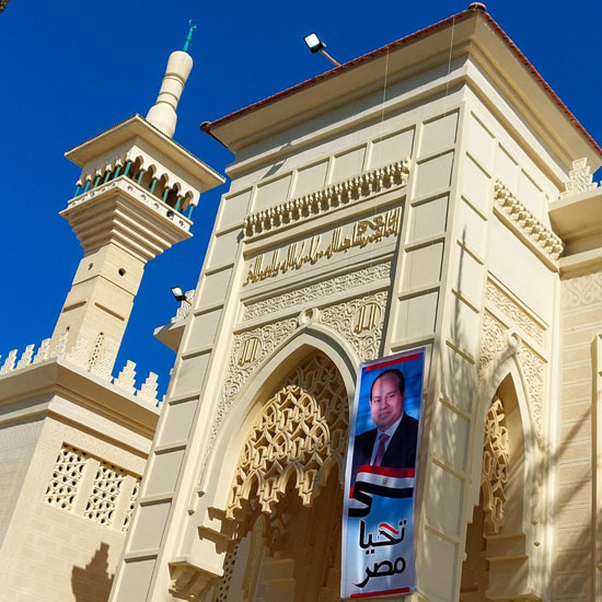 قطار تطوير المساجد بالإسكندرية (1)