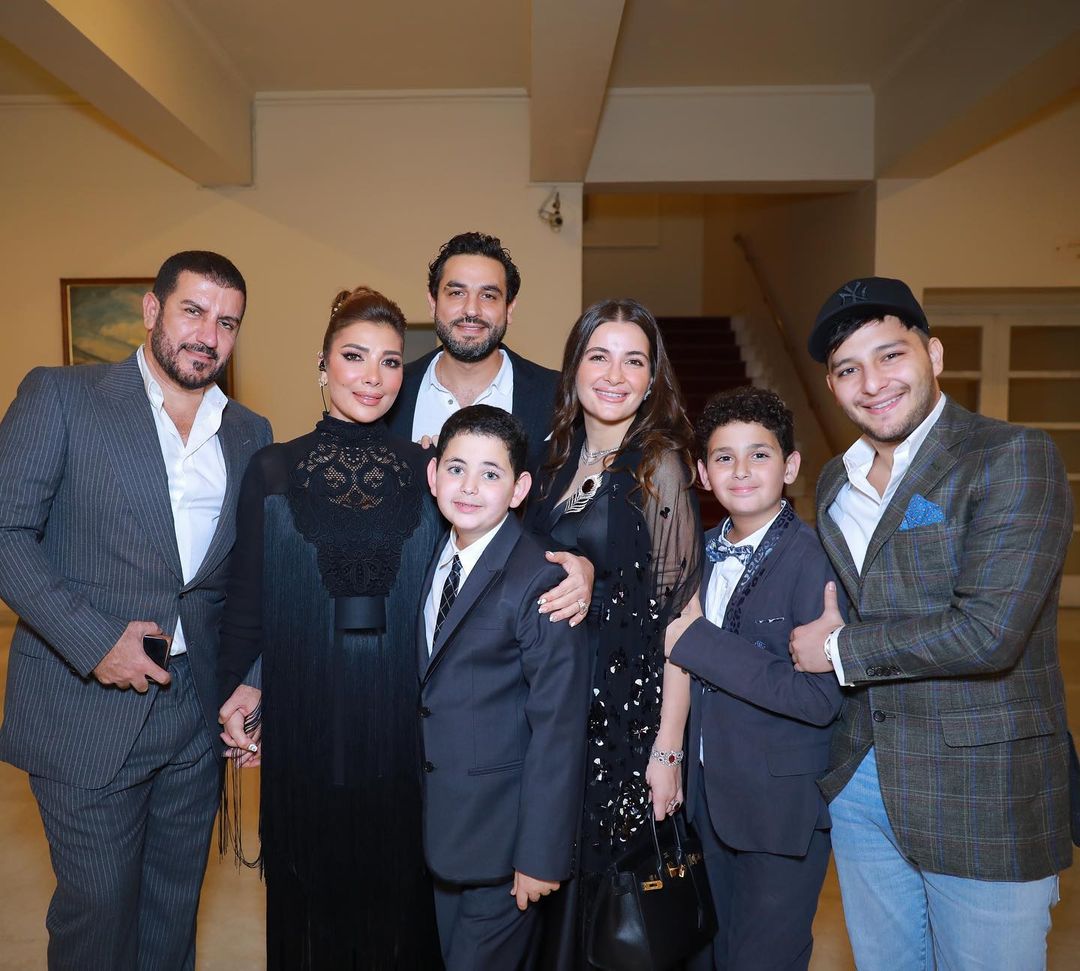 أسرة أصالة من حفل الموسيقى العربية