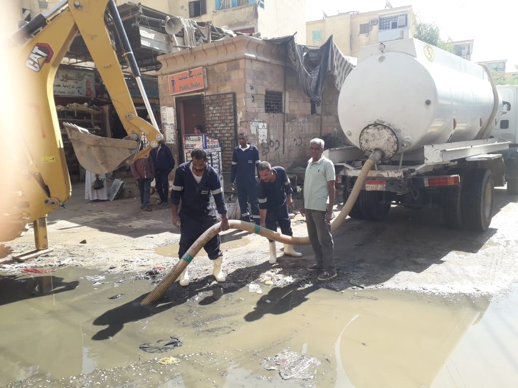 شفط تراكمات المياه شفط تراكمات المياه