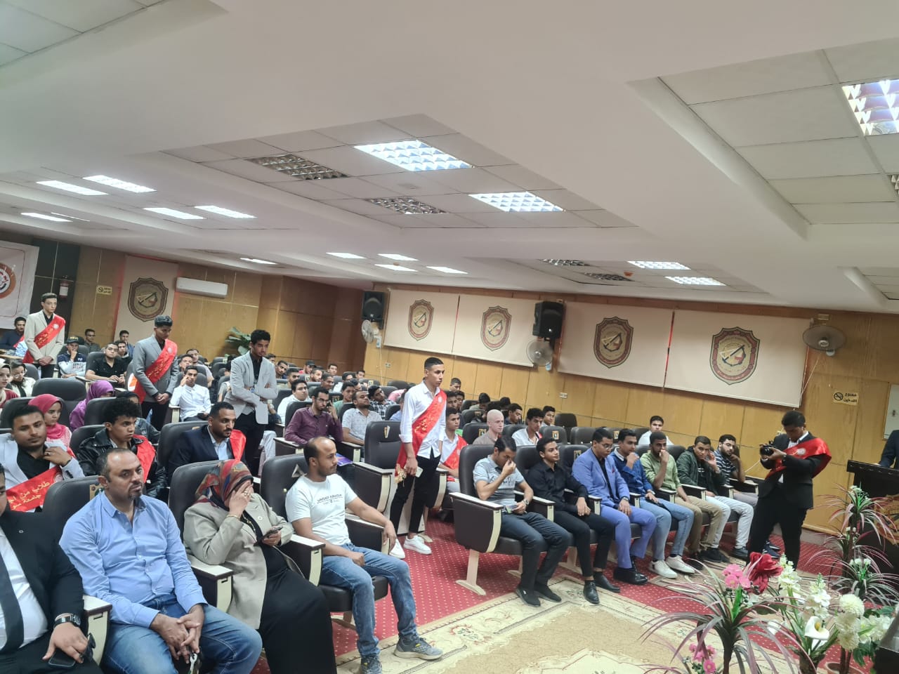 ندوة التغيرات المناخية بجامعة سوهاج (1)