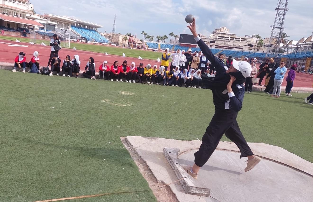المسابقة الرياضية لفتيات أزهر الإسكندرية