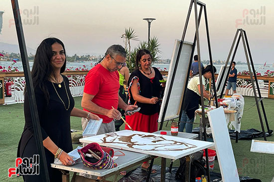 فعاليات ملتقي النيل الدولي للفنون بمدينة الأقصر
