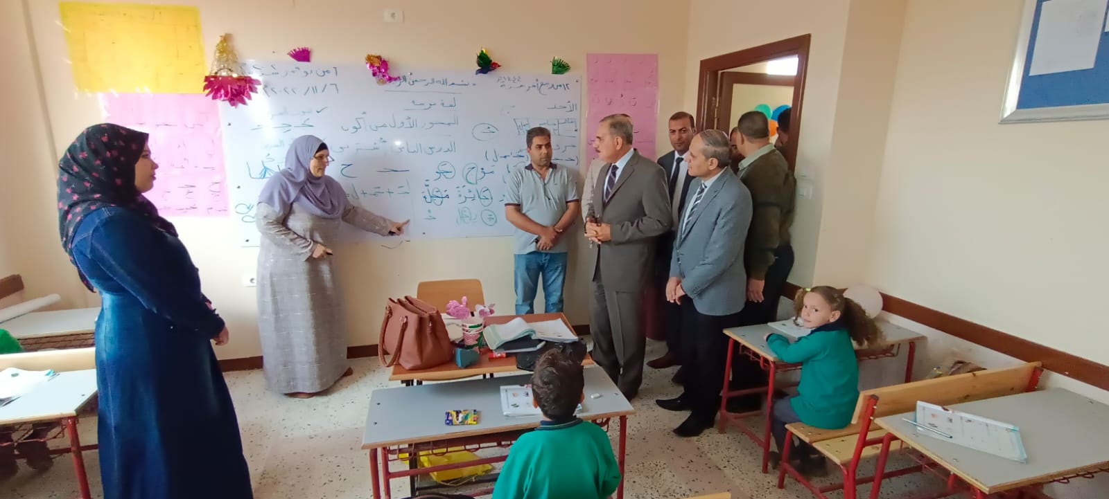 محافظ كفر الشيخ يفتتح مدرسة حسن الجمال (5)