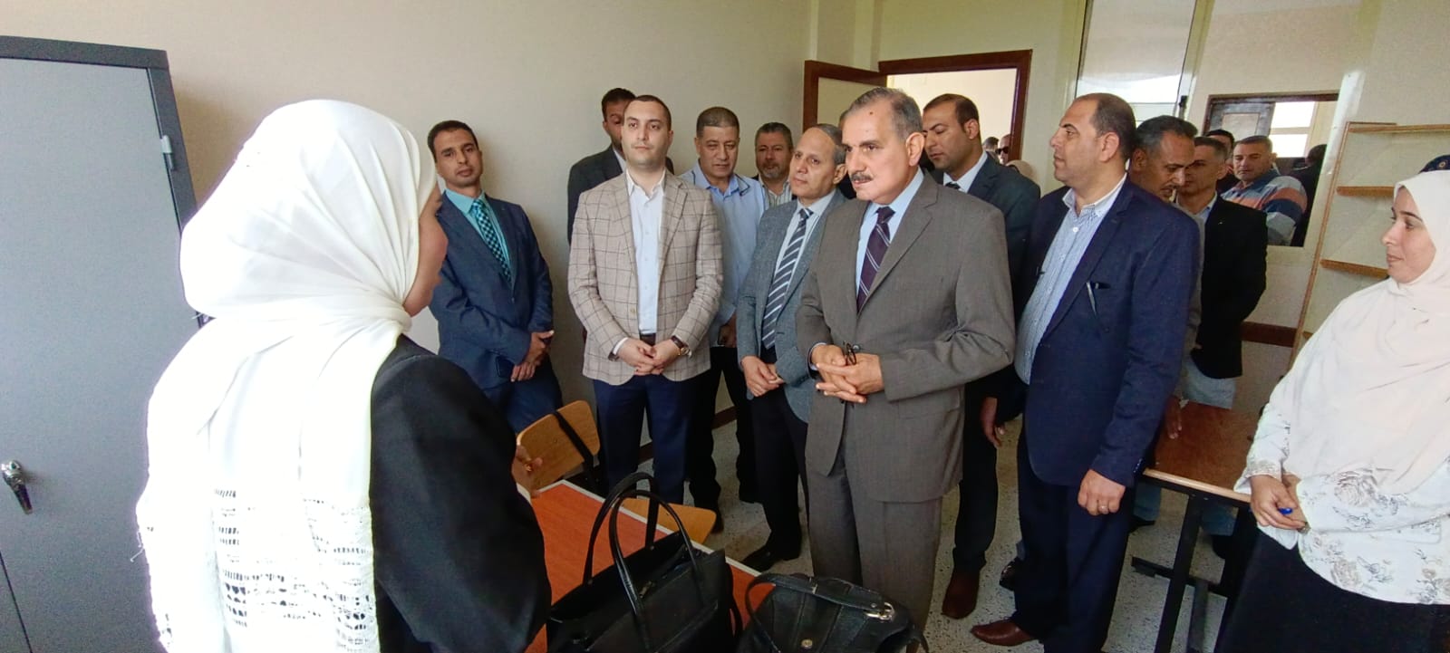 محافظ كفر الشيخ يفتتح مدرسة حسن الجمال (2)