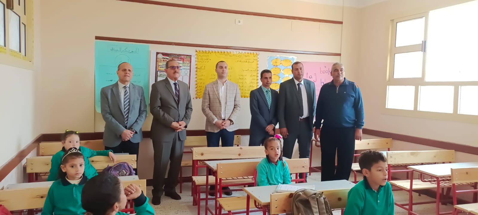 محافظ كفر الشيخ يفتتح مدرسة حسن الجمال (7)