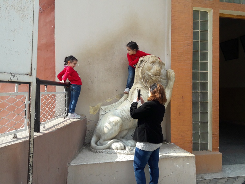 متعة التنزة فى حديقة الحيوان فى الشتاء (1)