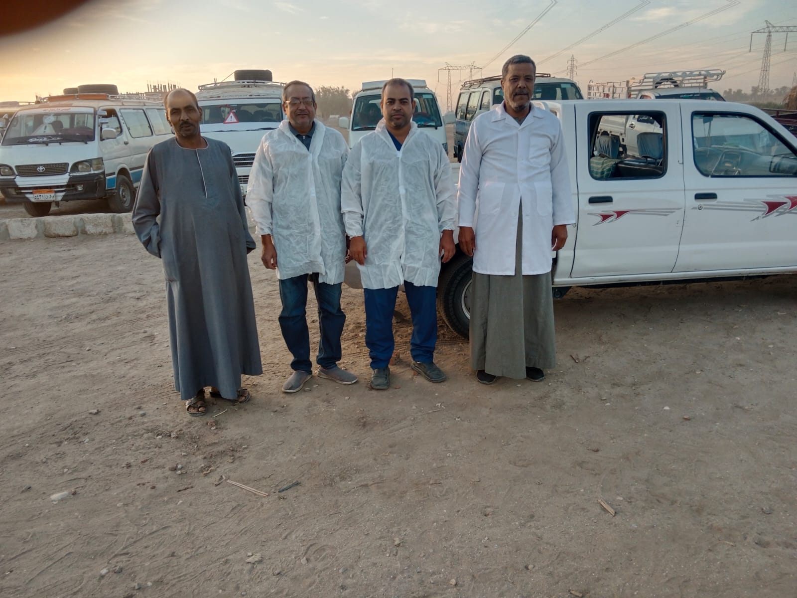 لجان من بيطرى الأقصر لدعم الماشية بأسواق الأقصر