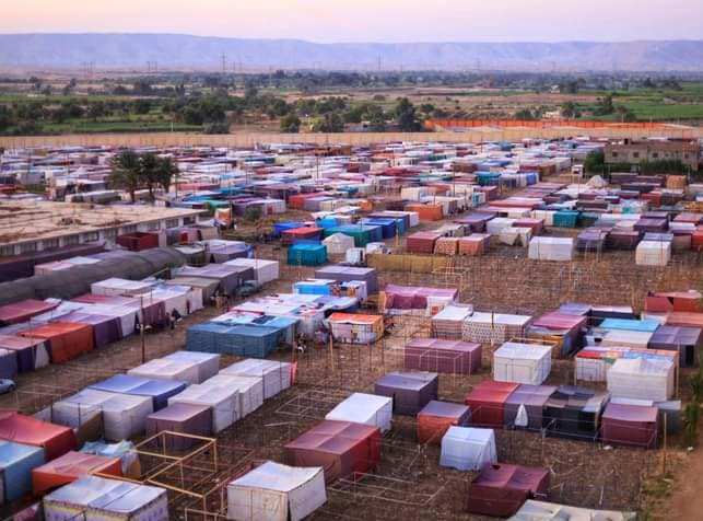 التخييم فى محيط ديرمارجرجس بالرزيقات