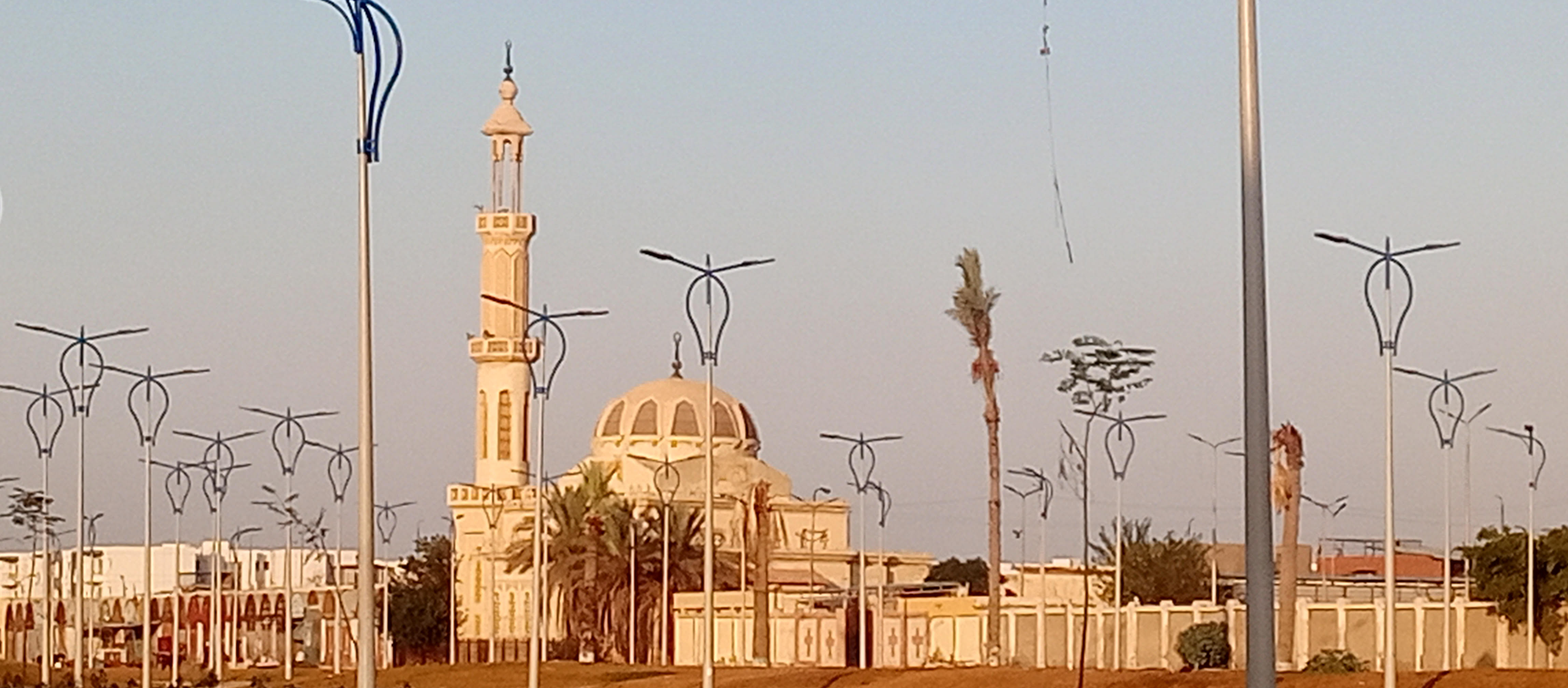 الطقس اليوم  أحد المساجد  بحى الزهور ببورسعيد
