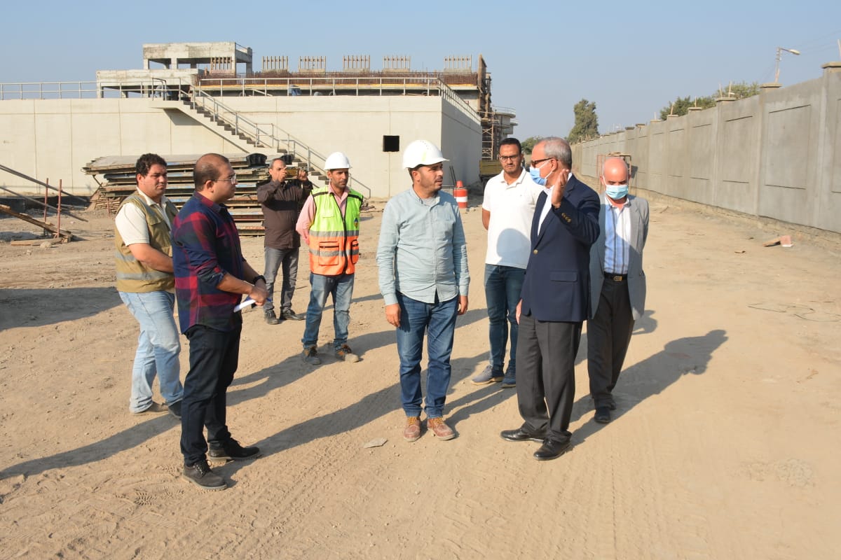 المشروعات الجاري تنفيذها بمدن بنها وكفر شكر (2)