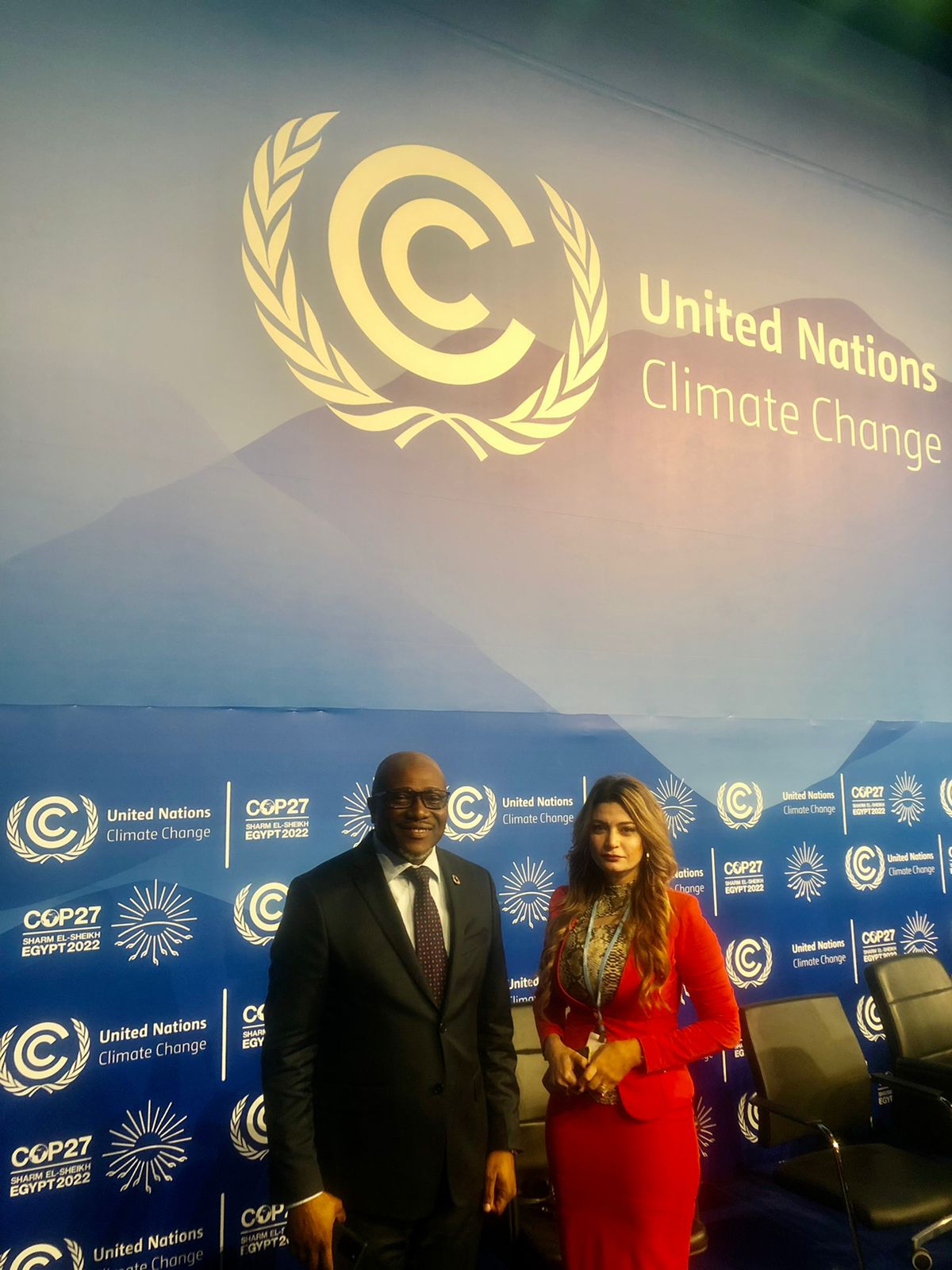 ممثل الكونغو فى قمة المناخ