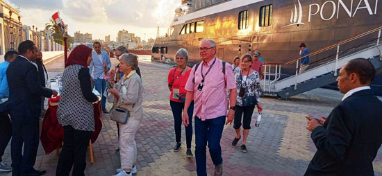 عودة سياحة السفن بميناء الإسكندرية (8)