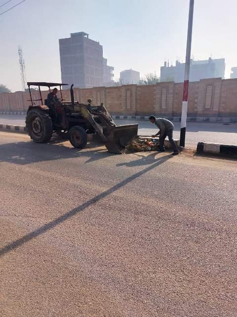 حملات ازالة الاشغالات واعلانات مخالفة و تجميل بالشرقية  (1)