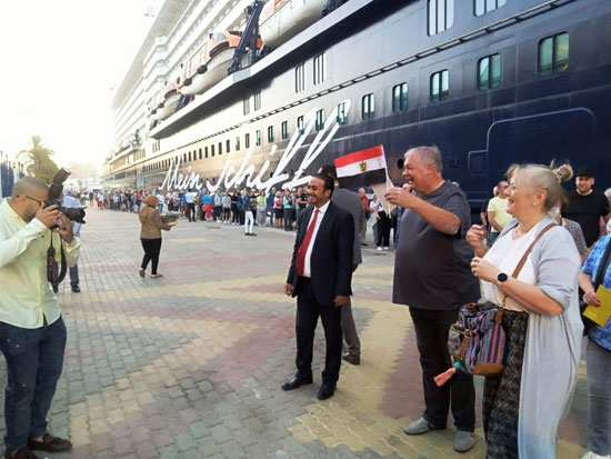 عودة سياحة السفن بميناء الإسكندرية (1)