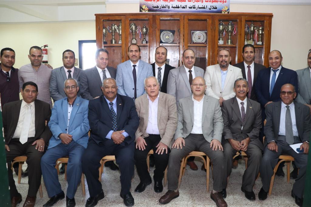 انعقاد امتحانات التأهيلي دكتوراة بكلية التربية الرياضية بجامعة سوهاج  (1)