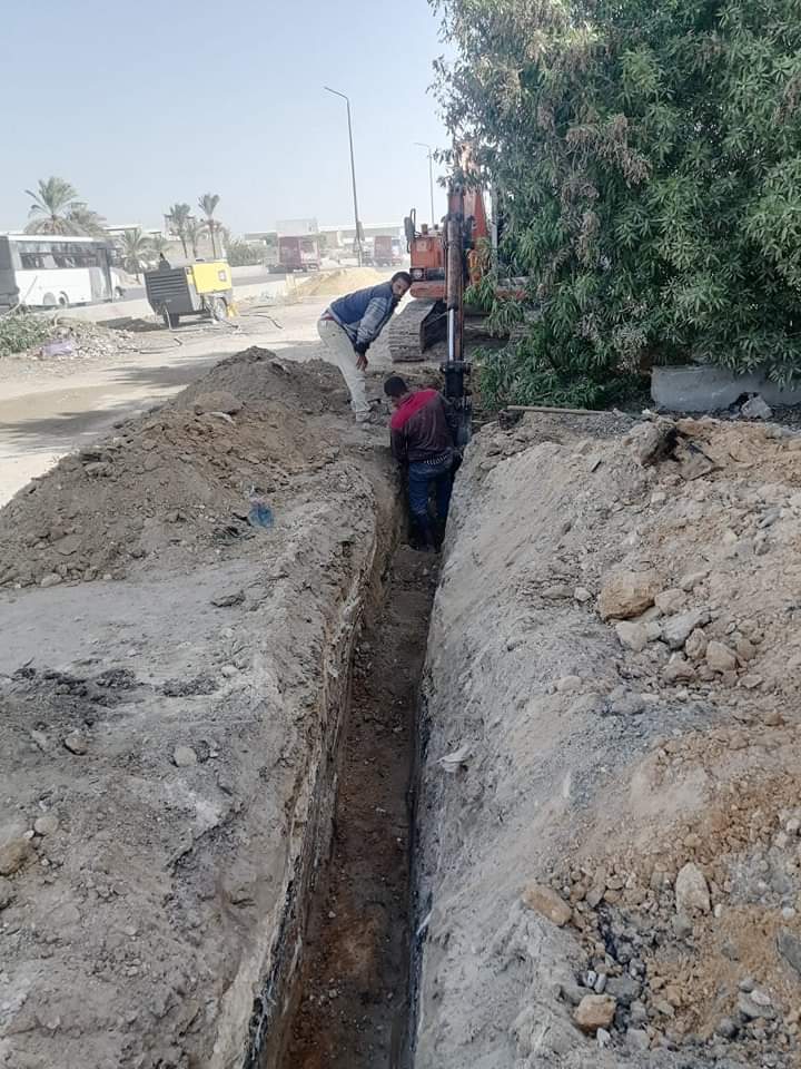 أعمال حفر للغاز الطبيعي بالعامرية أعمال حفر للغاز الطبيعي بالعامرية