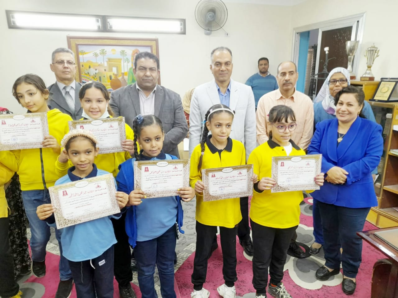 تعليم الوادي الجديد يفوز بأول  الجمهورية فى مسابقات الأشغال الفنية والتعبير المجسم (4)