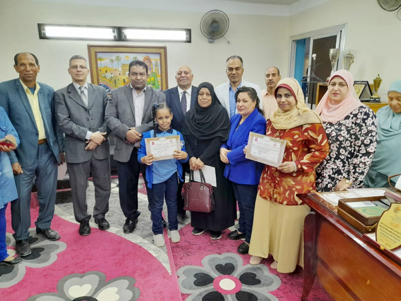 تعليم الوادي الجديد يفوز بأول  الجمهورية فى مسابقات الأشغال الفنية والتعبير المجسم (2)