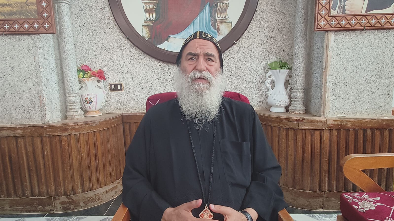 الأنبا بيمن أسقف نقادة وقوص من دير مارجرجس