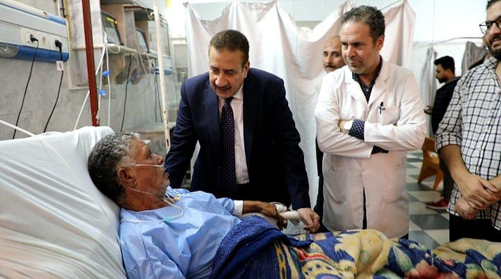 محافظ المنوفية يفاجئ مستشفى تلا  (2)