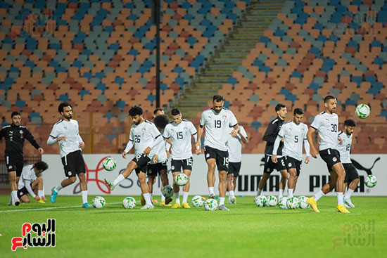 منتخب مصر يواصل استعداداتة لمواجهة بلجيكا (4)
