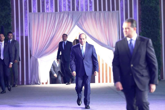 الرئيس السيسي يشهد افتتاح المرحلة الأولى لمدينة المنصورة الجديدة (15)