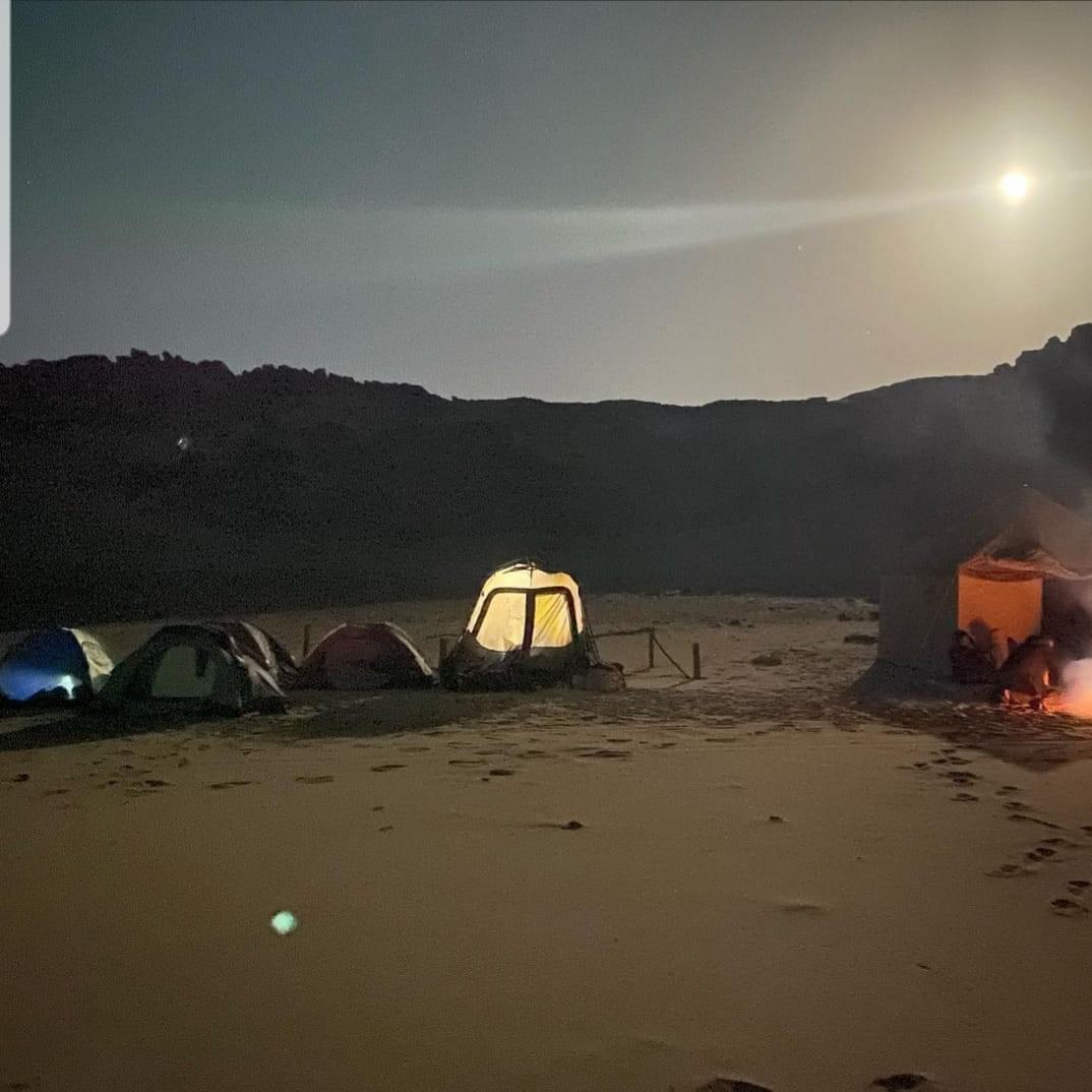 مخيمات المبيت فى الصحراء الشرقية 