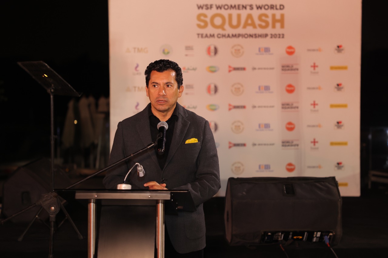 The opening ceremony of the World Squash Championship 2022 at Madinaty Club (1)