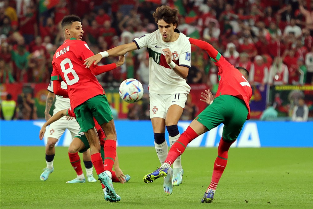 مباراة المغرب والبرتغال (19)