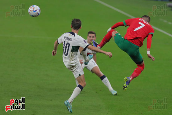 مباراة المغرب والبرتغال (11)