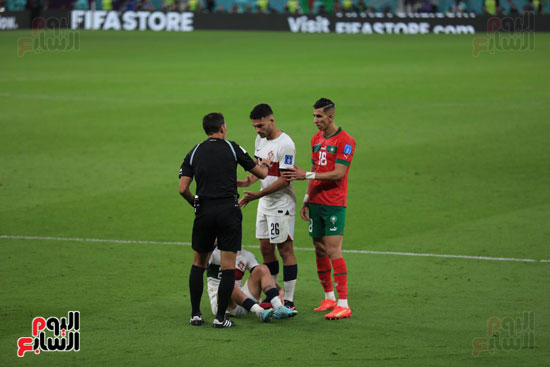 مباراة المغرب والبرتغال (19)