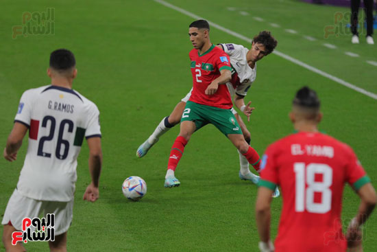 مباراة المغرب والبرتغال (8)