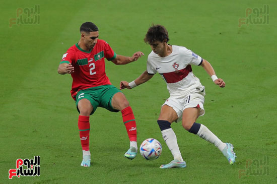 مباراة المغرب والبرتغال (5)